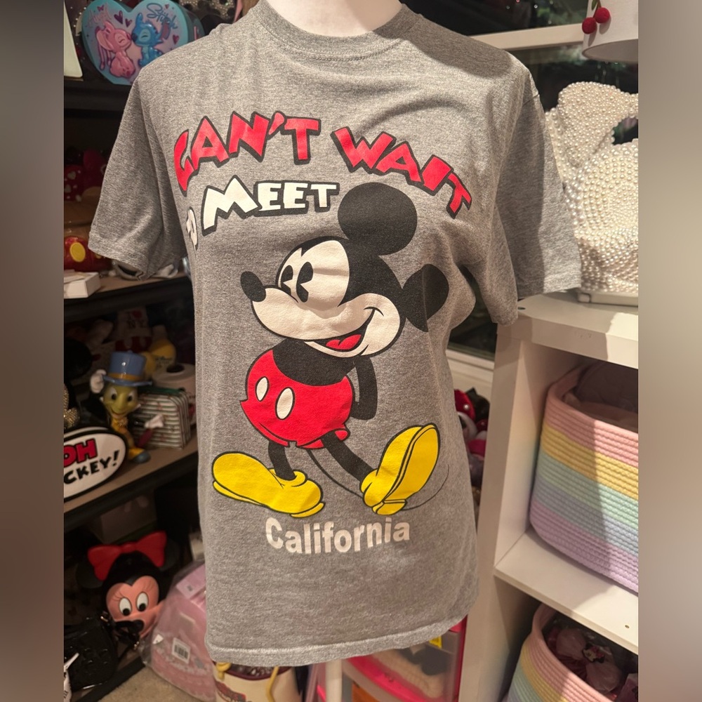 Vintage Can’t Wait to Meet Mickey Tshirt